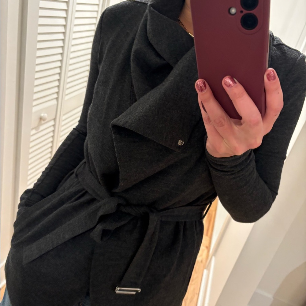Helmut Lang Wool Belted Jacket - Picture 2 of 15